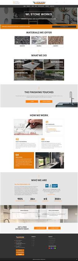 WL Stone Works Home Page