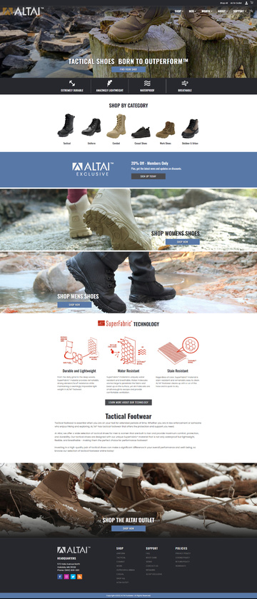 ALTAI Gear Home Page