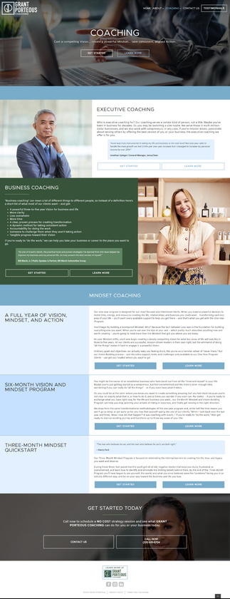 Grant Porteous Coaching Page