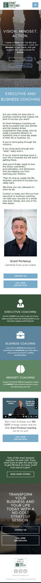 Grant Porteous Home Page Mobile
