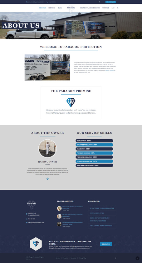 Paragon Protection About Page